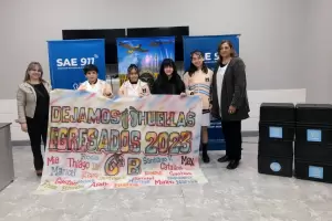 Una Escuela de Valle Viejo fue premiada en un concurso de prevencin de incendios