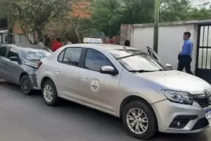 Choque en cadena en pleno centro