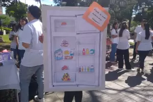Estudiantes de Nutricin realizaron actividades por el Da Mundial de la Alimentacin