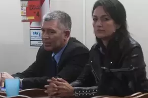 Se suspendi el juicio contra Santilln, la polica violenta