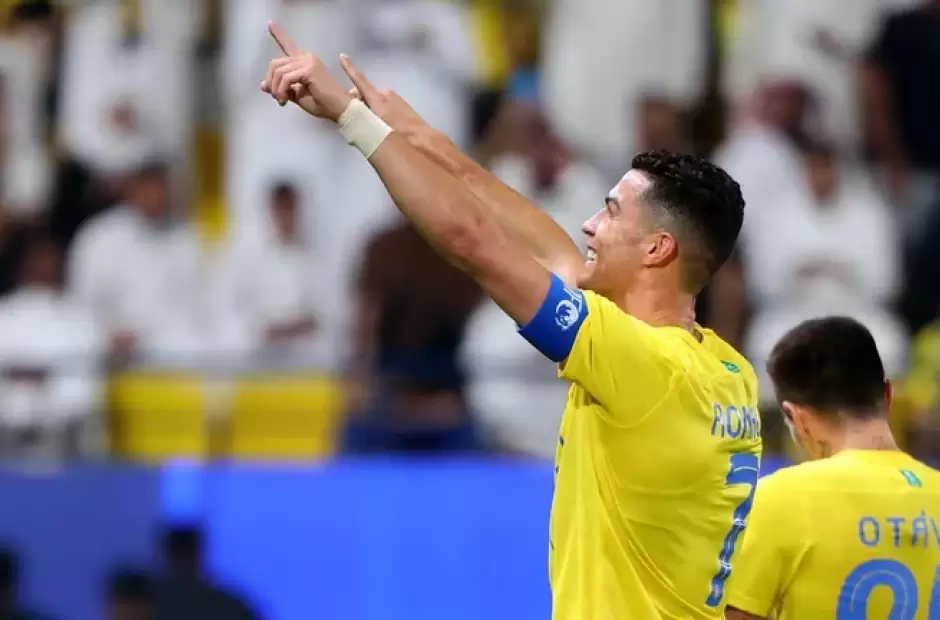 Cristiano Ronaldo, figura del Al-Nassr (Photo by Fayez NURELDINE / AFP)