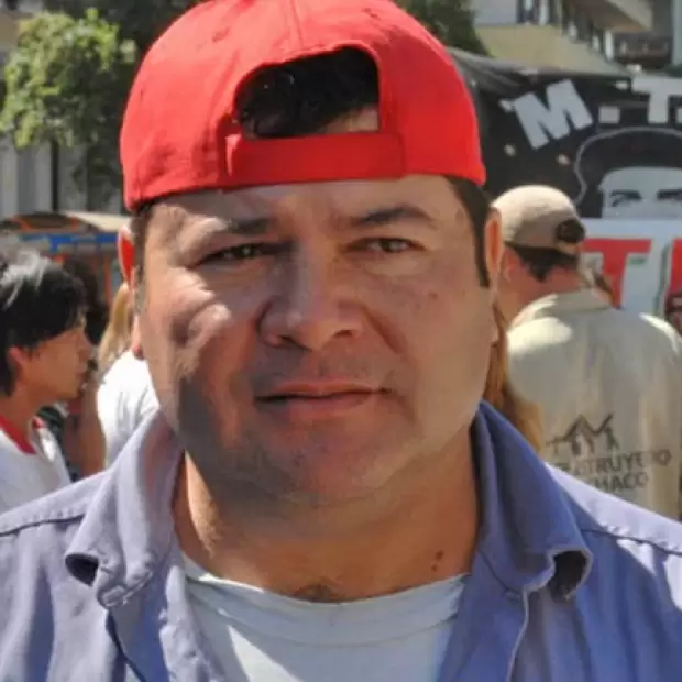 Emerenciano Sena fue internado tras 12 d�as de huelga de hambre en una c�rcel de Chaco