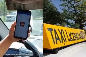 Taxistas y remiseros ya usan botones antipnico conectados al SAE 911