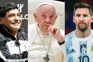 Messi o Maradona? Yo agrego a un tercero: la sorprendente reflexin del Papa