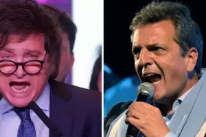 Sorpresa: la encuestadora que mide para Massa lo tiene arriba a Milei para el balotaje