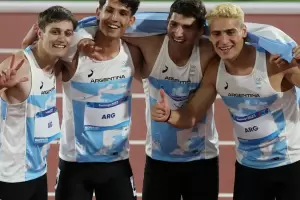 Juegos Panamericanos 2023: un bronce que vale oro y doble rcord nacional para la posta de 4x100 metros