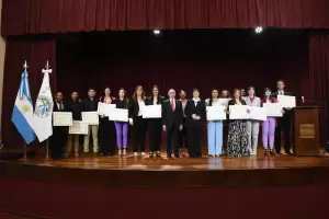 Nuevos egresados de la Facultad de Ciencias de la Salud