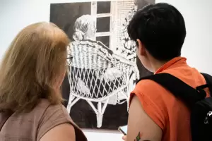 Ya se puede visitar la muestra de grabados de Ada Cigno en el Museo Bellas Artes