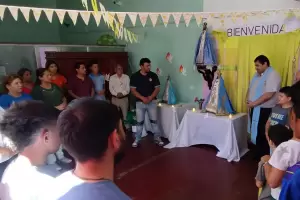 La Madre del Valle visita el Centro de Contencin Huaina Huasi