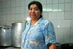 Margarita Barrientos denunci que recibi alimentos en mal estado por parte de la gestin de Tolosa Paz