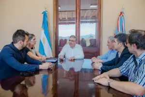 Jalil se reuni con el presidente del Colegio de Abogados