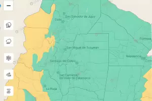 Alerta amarilla por fuertes vientos en Catamarca