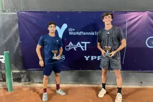 Manu La Serna imparable; ahora es campen del ITF en Rosario