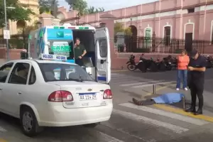 Falleci un hombre en la va pblica