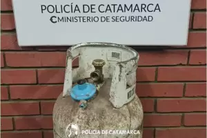 Un joven fue aprehendido por robar una garrafa