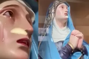 La Virgen Mara llora por la violencia sin fin en Mxico