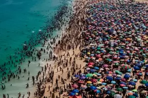 Ola de calor en Brasil con sensacin trmica de 58,5 grados en Ro de Janeiro