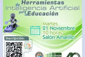 Dictarn taller de Inteligencia Artificial en la Educacin en la FACEN