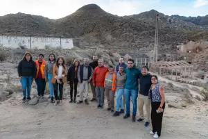El Gobernador visit� el yacimiento de Rosa del Inca en Minas Capillitas