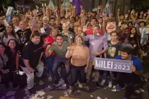 Galera de fotos: As se festej en Catamarca el triunfo de Javier Milei