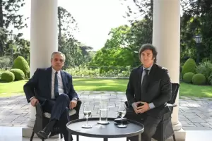 Cumbre de transicin: Milei se rene con Fernndez en la Quinta de Olivos