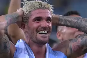 �Reconciliados? El sorpresivo mensaje de Rodrigo De Paul que muchos interpretaron que fue para Tini Stoessel