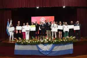 Veintin nuevos egresados de la Facultad de Ciencias Agrarias recibieron su ttulo