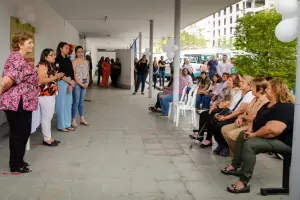 Homenaje y entrega de diplomas a vacunadoras