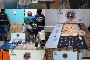 Detienen a cuatro personas y secuestran droga en el Norte de la Capital