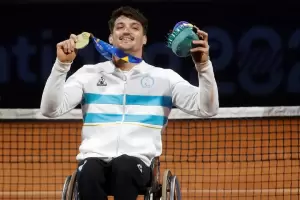 Gustavo Fernndez, otra vez medalla dorada en los Parapanamericanos: la dedicatoria a Maradona