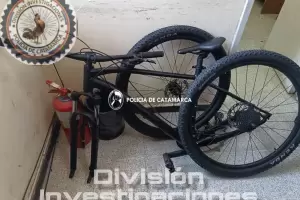 Recuperan una bici sustra�da de un domicilio y arrestan al presunto autor