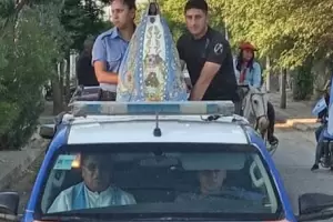 La Virgen del Valle visit San Antonio de La Paz