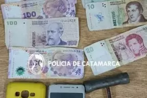 Robo domiciliario: recuperan dinero y detienen aun joven
