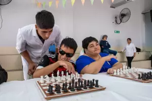 Con gran marco, cerraron los talleres de ajedrez Sin Barreras