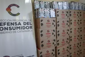 Decomisaron en comercios de Capital, 400 cajas de leche cuya venta estaba prohibida