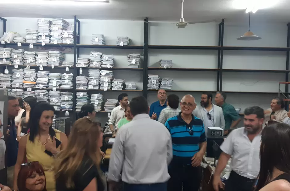 Asamblea de trabajadores / Foto Mauricio Espinoza / La Unin