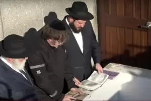 Primera parada de Milei: visit la tumba del rebe de Lubavitch