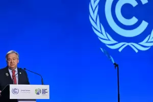 Guterres pidi a la COP28 romper el "ciclo mortfero" del calentamiento climtico