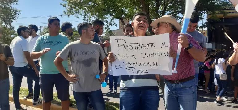 protesta judiciales