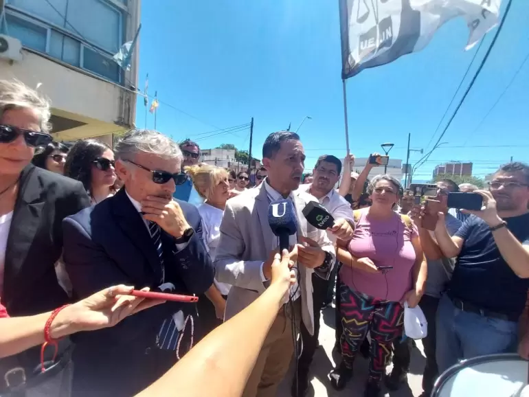 protesta judiciales magistraros emppleados