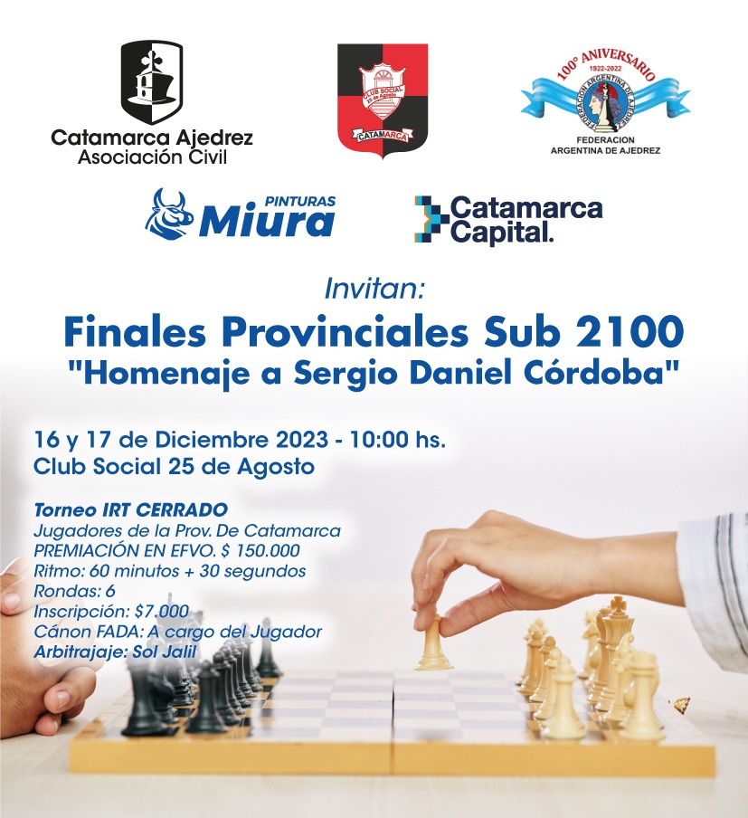 Torneo de ajedrez online para empleados de la Administración Pública  Nacional - Catamarca Radio y Televisión