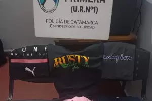 Robo en un comercio y fue detenido en la peatonal