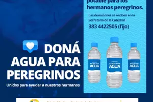 Campa�a de donaci�n de agua para los hermanos peregrinos