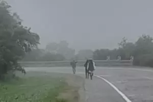 Cuesta del Totoral: precaucin por visibilidad reducida e ingreso de peregrinos