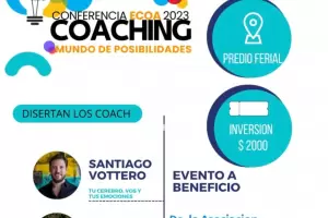 Realizan conferencia de Coaching Ontolgico en el Predio Ferial a beneficio de ACASO