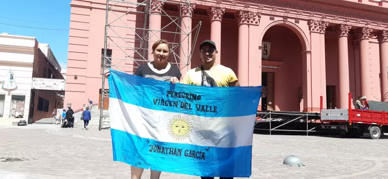 peregrinos virgen del valle