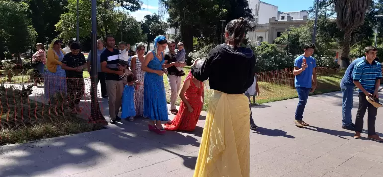 peregrinos gitana promesa