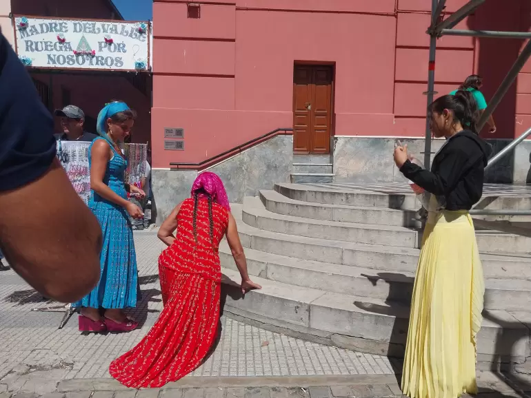 virgen del valle peregrinos