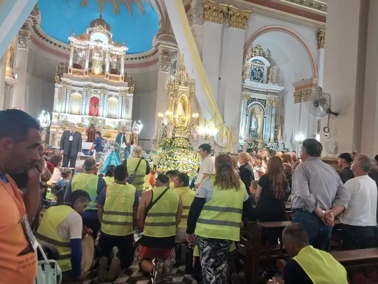 virgen del valle peregrinos