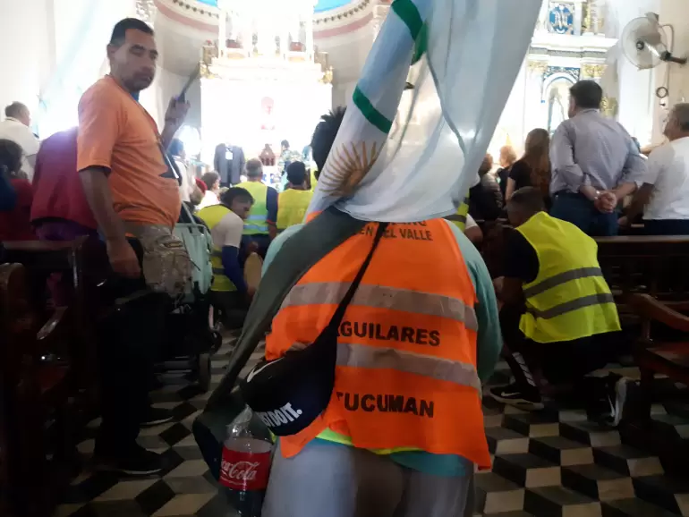 virgen del valle peregrinos